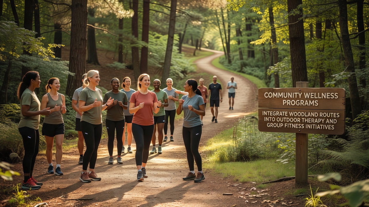 Community Wellness Programs Integrate Woodland Routes into Outdoor Therapy and Group Fitness Initiatives